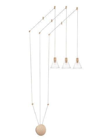Luces Exclusivas FRIAS Pendant LED 15W 750lm 3000K gold LE41631
