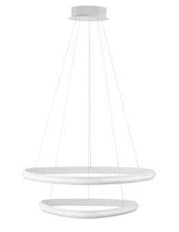 Luces Exclusivas FUNZA Wisząca LED 48W 2363lm 3000K Ściemnialna biały mat LE41633