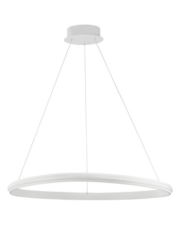 Luces Exclusivas FUNZA LED Pendant 32W 1770lm 3000K Dimmable white mat LE41634