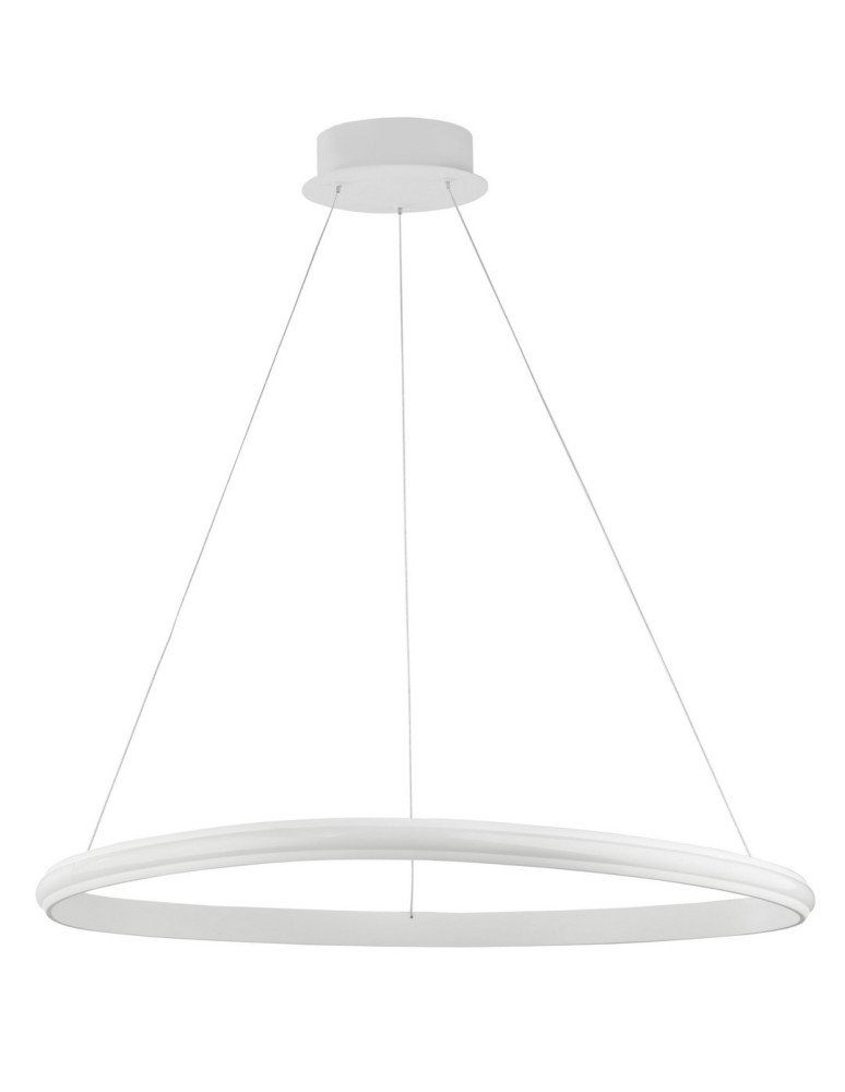 LED pendant lamps - Luces Exclusivas FUNZA LED Pendant 32W 1770lm 3000K Dimmable white mat LE41634 - product kolory-swiatla.pl 1