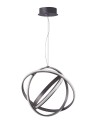 Luces Exclusivas GIJON Pendant LED 53W 2627lm 3000K Dimmable Black/Purple LE41636