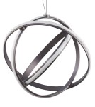 Designer pendant lamps - Luces Exclusivas GIJON Pendant LED 53W 2627lm 3000K Dimmable Black/Purple LE41636 - product 2