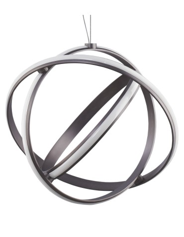 Luces Exclusivas GIJON Pendant LED 53W 2627lm 3000K Dimmable Black/Purple LE41636 - product 2