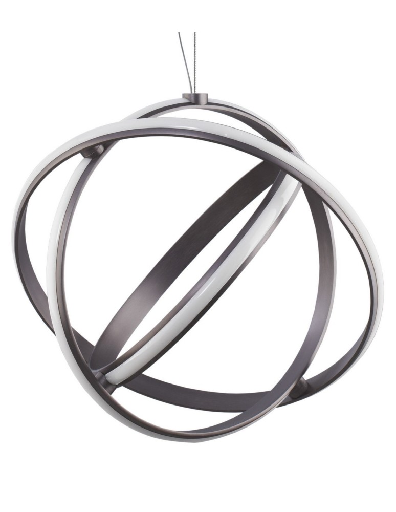 Designer pendant lamps - Luces Exclusivas GIJON Pendant LED 53W 2627lm 3000K Dimmable Black/Purple LE41636 - product kolory-swiatla.pl 2