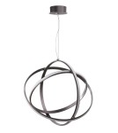 LED pendant lamps - Luces Exclusivas GIJON LED Pendant 63W 3043lm 3000K Dimmable Black/Purple LE41637 - product 1