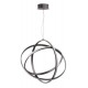 Luces Exclusivas GIJON Wisząca LED 63W 3043lm 3000K Ściemnialna czarny/fioletowy LE41637