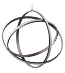 LED pendant lamps - Luces Exclusivas GIJON LED Pendant 63W 3043lm 3000K Dimmable Black/Purple LE41637 - product 2