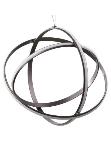 Luces Exclusivas GIJON Wisząca LED 63W 3043lm 3000K Ściemnialna czarny/fioletowy LE41637 - produkt 2