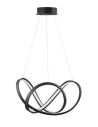 Luces Exclusivas GUIJO Pendant LED 45W 1720lm 3000K Dimmable mat black LE41643