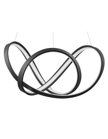 Luces Exclusivas GUIJO Pendant LED 45W 1720lm 3000K Dimmable mat black LE41643 - product 2