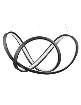 Luces Exclusivas GUIJO Wisząca LED 45W 1720lm 3000K Ściemnialna czarny mat LE41643 - produkt 2