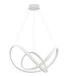 LED pendant lamps - Luces Exclusivas GUIJO LED Pendant 50W 2158lm 3000K Dimmable white mat LE41646 - product 1
