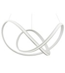 LED pendant lamps - Luces Exclusivas GUIJO LED Pendant 50W 2158lm 3000K Dimmable white mat LE41646 - product 2