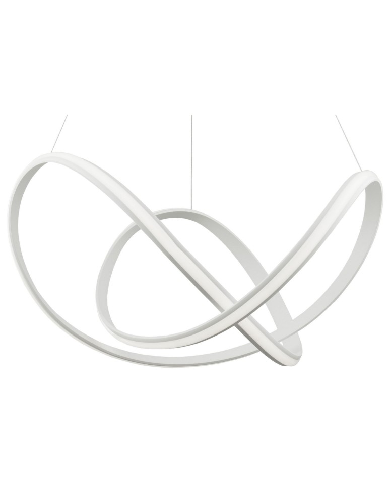 LED pendant lamps - Luces Exclusivas GUIJO LED Pendant 50W 2158lm 3000K Dimmable white mat LE41646 - product kolory-swiatla.pl 2