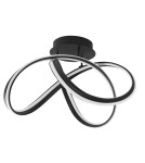 Ceiling lamps - Luces Exclusivas HANGA LED ceiling 60W 4746lm 3000K Dimmable mat black LE41649 - product 1