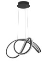 Luces Exclusivas HANGA Pendant LED 60W 4746lm 3000K Dimmable mat black LE41650