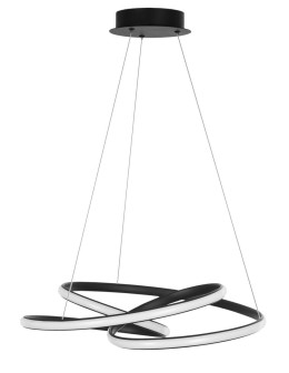 Luces Exclusivas IBIZA Wisząca LED 43W 3013lm 3000K Ściemnialna czarny mat LE41653