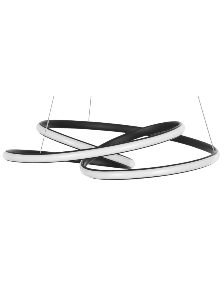 LED pendant lamps - Luces Exclusivas IBIZA LED Pendant 43W 3013lm 3000K Dimmable matte black LE41653 - product kolory-swiatla.pl 2