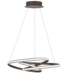 LED pendant lamps - Luces Exclusivas IBIZA LED Pendant 43W 3013lm 3000K Dimmable Brushed Bronze LE41654 - product 1