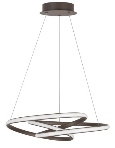 Luces Exclusivas IBIZA LED Pendant 43W 3013lm 3000K Dimmable Brushed Bronze LE41654