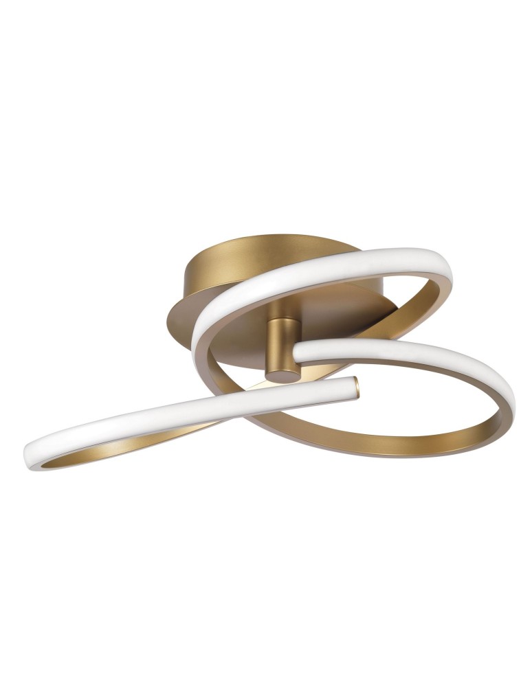 Ceiling lamps - Luces Exclusivas JEREZ LED Ceiling 40W 3017lm 3000K brushed gold LE41655 - product kolory-swiatla.pl 1