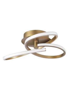 Luces Exclusivas JEREZ Sufitowa LED 40W 3017lm 3000K szczotkowany złoty LE41655