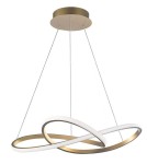Designer pendant lamps - Luces Exclusivas JEREZ Pendant LED 53W 4081lm 3000K brushed gold LE41656 - product 1