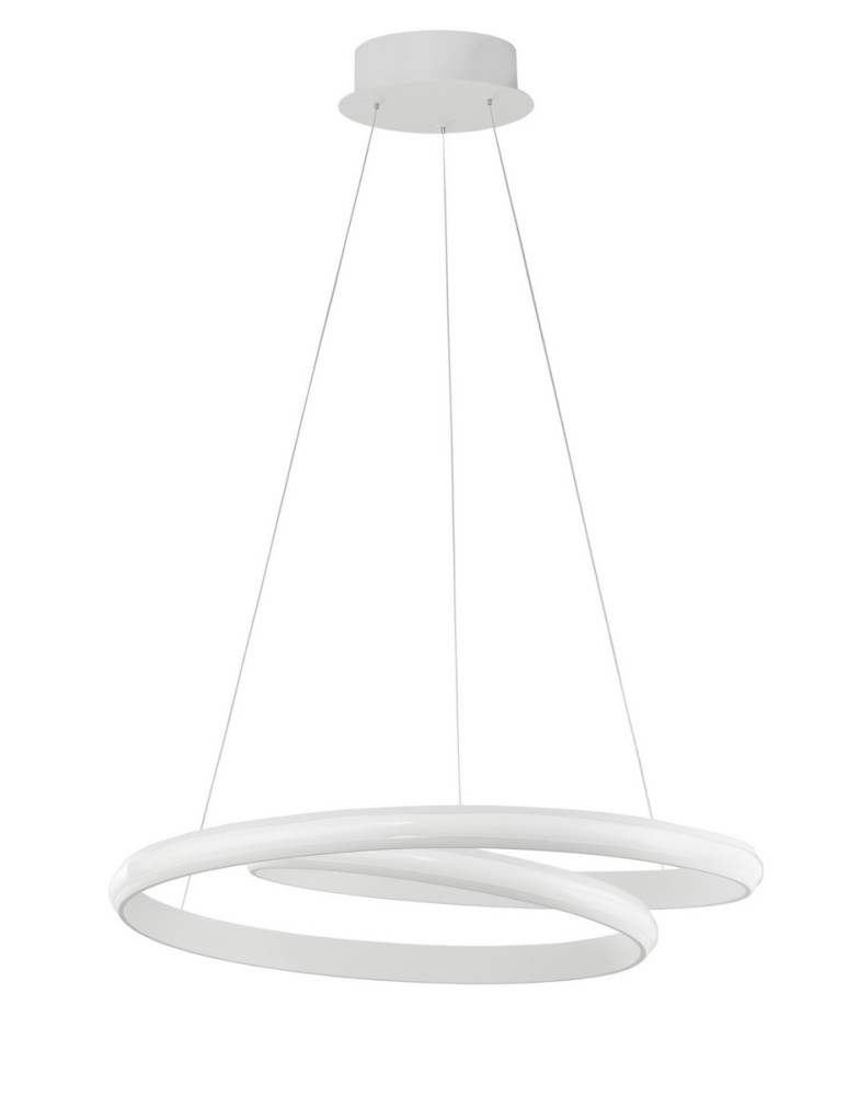 LED pendant lamps - Luces Exclusivas JUNIN Pendant LED 32W 2745lm 3000K black LE41659 - product kolory-swiatla.pl 1
