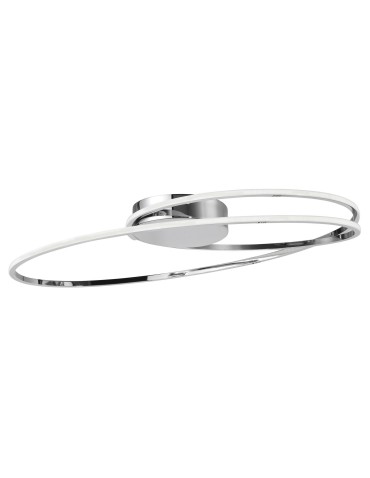 Luces Exclusivas LANUS LED ceiling light 28W 1950lm 3000K chrome LE41662