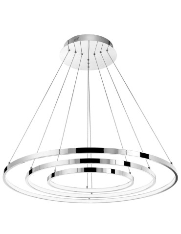 Luces Exclusivas LOBOS Pendant LED 135W 8100lm 3000K chrome LE41669 - product 2