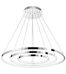 LED pendant lamps - Luces Exclusivas LOBOS LED Pendant 145W 8100lm 3000K Dimmable Chrome LE41671 - product 1