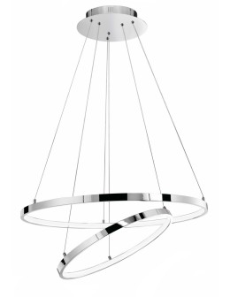 Luces Exclusivas LOBOS Wisząca LED 85W 4500lm 3000K Ściemnialna chrom LE41672