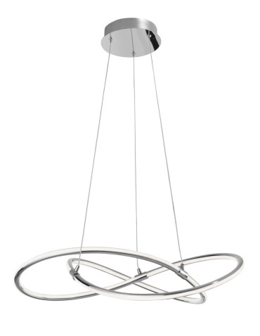 Luces Exclusivas LULES Pendant LED 50W 3250lm 3000K chrome LE41677