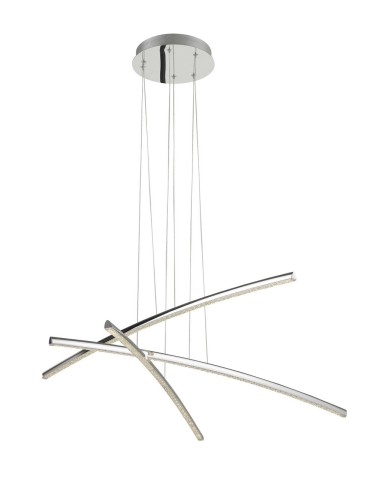 Luces Exclusivas MERLO LED Pendant 38W 2650lm 3000K chrome LE41681