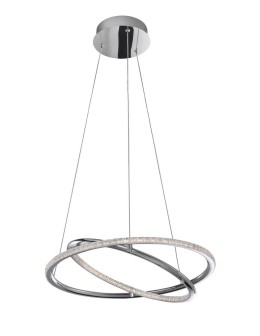 Luces Exclusivas MIAMI LED Pendant 29W 2010lm 3000K chrome LE41684
