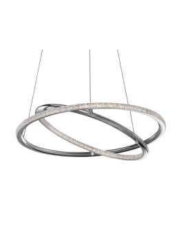Luces Exclusivas MIAMI LED Pendant 29W 2010lm 3000K chrome LE41684 - product 2