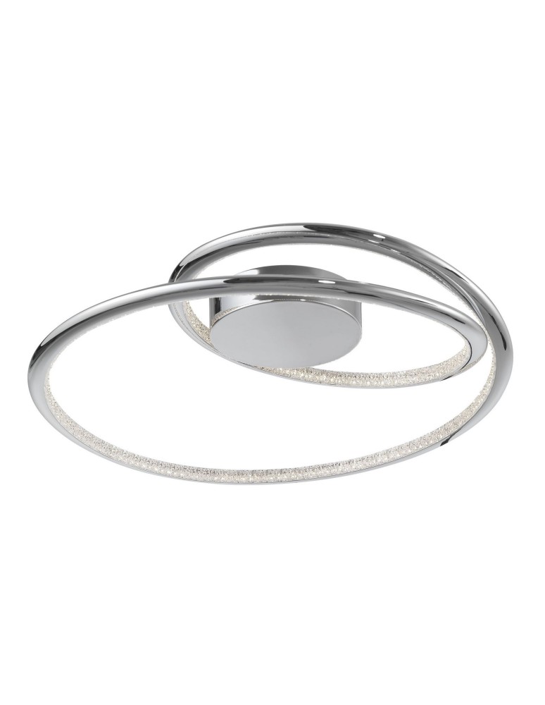 Modern ceiling lamps - Luces Exclusivas MIJAS LED Ceiling 27W 1890lm 3000K chrome LE41687 - product kolory-swiatla.pl 1