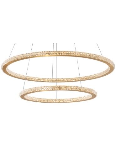 Luces Exclusivas MONTE Wisząca LED 56W 3555lm 3000K Ściemnialna złoty LE41691 - produkt 2