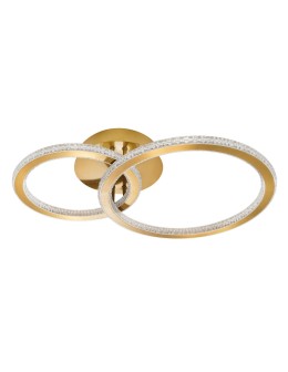 Luces Exclusivas MONTE LED Ceiling 48W 3036lm 3000K Dimmable Gold LE41694.