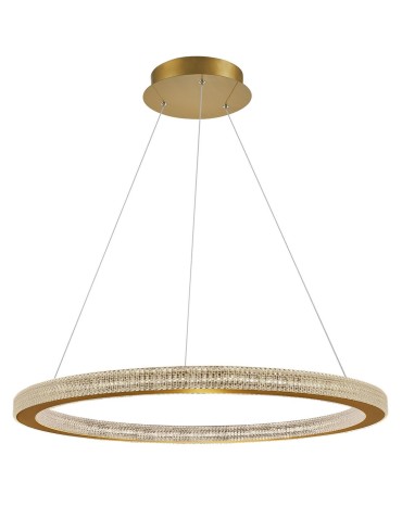 Luces Exclusivas MONTT LED Pendant 80W 4452lm 3000K Dimmable antique brass LE41696