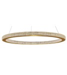 LED pendant lamps - Luces Exclusivas MONTT LED Pendant 80W 4452lm 3000K Dimmable antique brass LE41696 - product 2