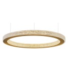 LED pendant lamps - Luces Exclusivas MONTT LED pendant 60W 3530lm 3000K dimmable antique brass LE41698 - product 2