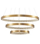 LED pendant lamps - Luces Exclusivas MORON LED Pendant 112W 4731lm 3000K Dimmable antique brass LE41699 - product 2