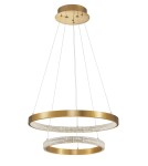 LED pendant lamps - Luces Exclusivas MORON LED Pendant 60W 3113lm 3000K Dimmable antique brass LE41700 - product 1