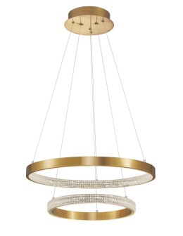 Luces Exclusivas MORON LED Pendant 60W 3113lm 3000K Dimmable antique brass LE41700
