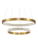 LED pendant lamps - Luces Exclusivas MORON LED Pendant 60W 3113lm 3000K Dimmable antique brass LE41700 - product 2