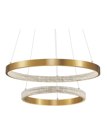 Luces Exclusivas MORON LED Pendant 60W 3113lm 3000K Dimmable antique brass LE41700 - product 2