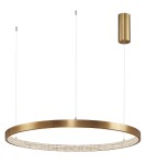 Pendant lamps circles - Luces Exclusivas MORON LED Pendant 50W 2727lm 3000K Dimmable antique brass LE41703 - product 1