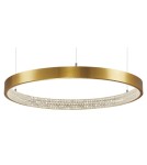LED pendant lamps - Luces Exclusivas MORON LED Pendant 25W 1800lm 3000K Dimmable antique brass LE41704 - product 2