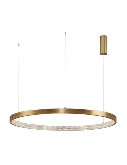 Luces Exclusivas MORON LED pendant 60W 4030lm 3000K dimmable antique brass LE41706